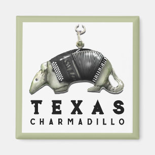 Aimant Tatou du Texas drôle