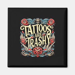 Aimant Tatouages D'Artiste Du Tatouage D'Humour Drôle Son