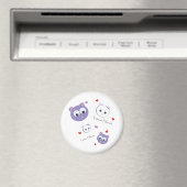 Aimant Tattoo Friends violet (In Situ (Lave-vaisselle))