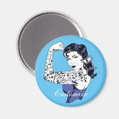 Aimant Tattoo Girl Arm Up Thunder_Cove (Recto/Verso)