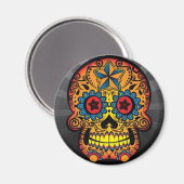 Aimant Tattoo Skull (Recto/Verso)