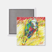 Aimant Taureau 3 par Natalia KURUCH (Recto/Verso)