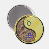 Aimant Taureau & Boeuf de Métal (Recto/Verso)