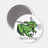 Aimant Taureau de grenouille par Mudge Studios (Recto/Verso)