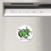 Aimant Taureau de grenouille par Mudge Studios (In Situ (Lave-vaisselle))