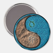 Aimant Taureau & Lapin d'eau (Recto/Verso)