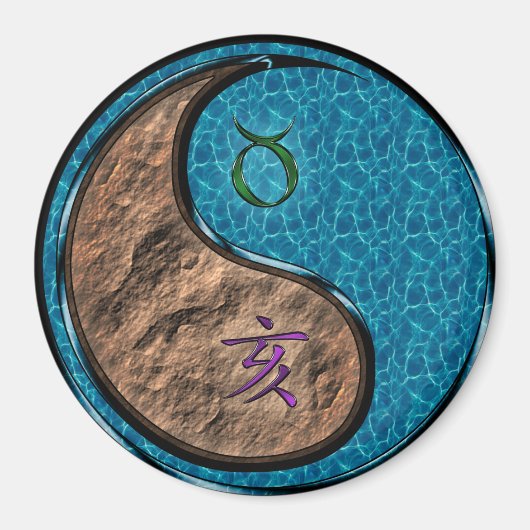 Aimant Taureau & Sanglier d'eau (Devant)