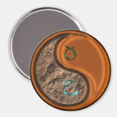 Aimant Taureau & Serpent de Bois (Recto/Verso)