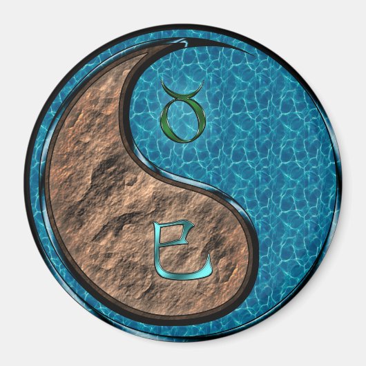 Aimant Taureau & Serpent d'eau (Devant)