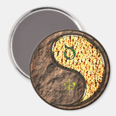 Aimant Taureau & Singe de Feu (Recto/Verso)