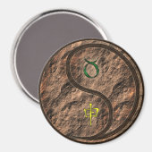 Aimant Taureau & Singe de Terre (Recto/Verso)