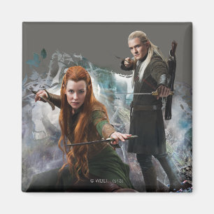 Aimant TAURIEL™ et LEGOLAS GREENLEAF™ Graphique