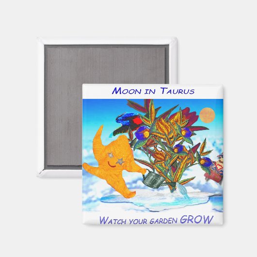 Aimant Taurus Moon (Recto/Verso)