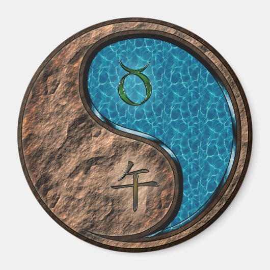 Aimant Taurus & Water Horse (Devant)