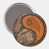 Aimant Taurus & Wood Dragon (Recto/Verso)