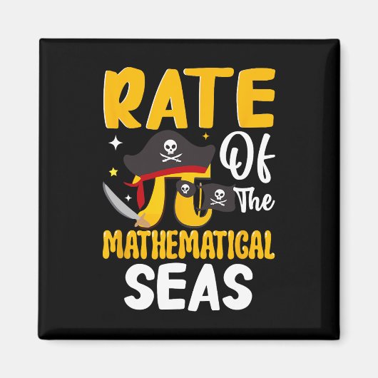 Aimant Taux De Mer Mathématique - Math Symbole Pi 3.1 (Devant)