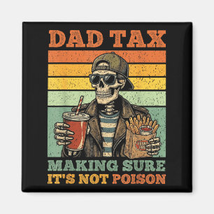 Aimant Taxe papa s'assurant que ce n'est pas empoisonné d