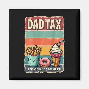 Aimant Taxe papa s'assurant que ce n'est pas un cadeau em