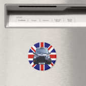 Aimant Taxi noir de Londres (In Situ (Lave-vaisselle))