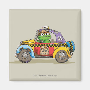 Aimant Taxi vintage Oscar