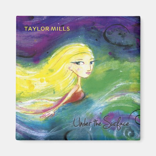 Aimant Taylor Mills Sous l'aimant de surface (Devant)