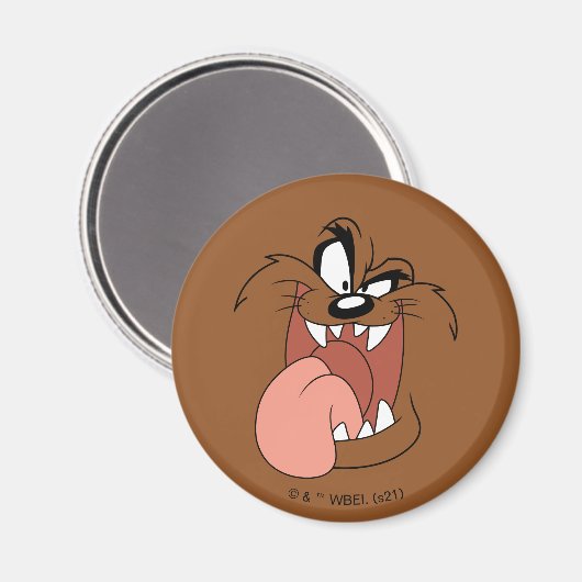 Aimant TAZ™ Crazy Smile (Recto/Verso)