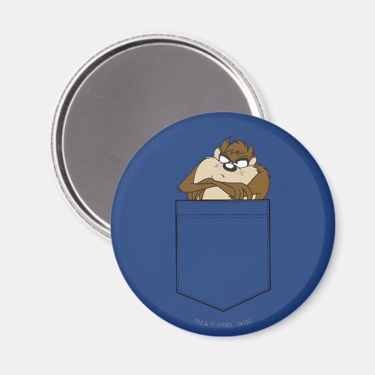 Aimant TAZ™ Dans Une Poche (Recto/Verso)