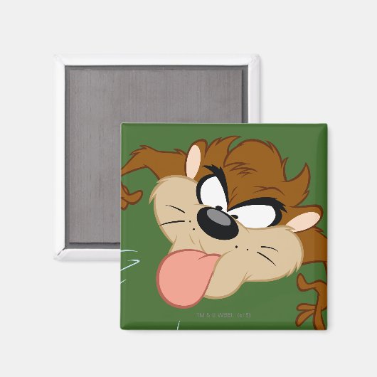 Aimant TAZ™ Tongue Out (Recto/Verso)