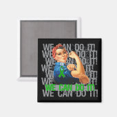 Aimant TBI Rosie ON PEUT LE FAIRE (Recto/Verso)