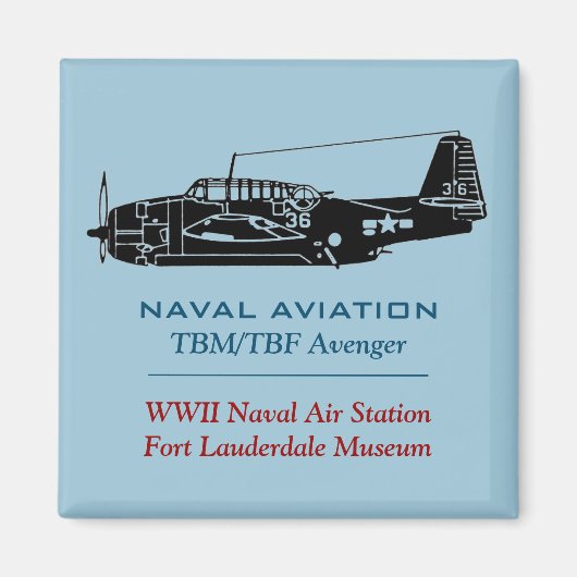 Aimant TBM - Avenger TBF (Devant)