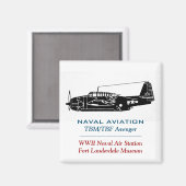 Aimant TBM - Avenger TBF (Recto/Verso)