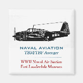 Aimant TBM - Avenger TBF (Devant)