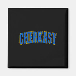 Aimant Tcherkassy Ukraine Amoureux Patriotique Fier Ukrai