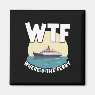 Aimant Tdp Où est la plaisanterie de ferry île d'été de v