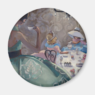 Aimant Tea Party par Trish Biddle