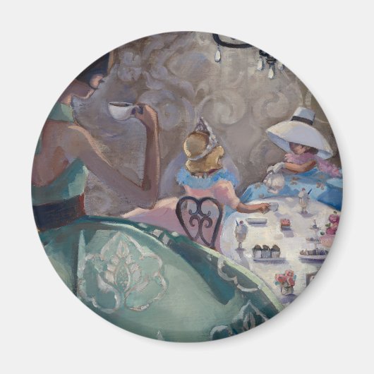 Aimant Tea Party par Trish Biddle (Devant)