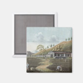 Aimant Tea planting (w/c on paper) (Recto/Verso)