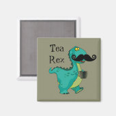 Aimant Tea Rex Dinosaure Dinosaure Dessin Innuendo (Recto/Verso)