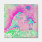 Aimant Tea time sur Venise (Devant)