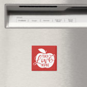 Aimant Teach Love Inspire (In Situ (Lave-vaisselle))