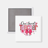 Aimant Teacher Valentine Loved Teacher Valentine's Day Co (Recto/Verso)