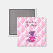 Aimant Teacups - Tea Party (Recto/Verso)