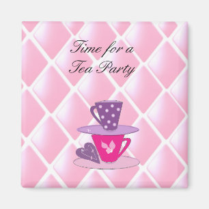 Aimant Teacups - Tea Party