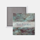 Aimant Teal and Purple Fluorte Marble (Recto/Verso)