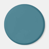 Aimant Teal Blue Solid (Devant)