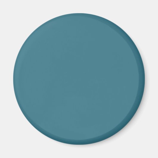 Aimant Teal Blue Solid (Devant)