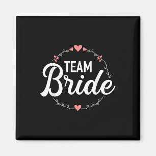 Aimant Team Bride enterrement de vie de jeune fille 