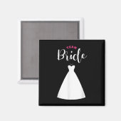 Aimant Team Bride Team Groom Bachelor Party Mariage (Recto/Verso)