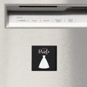 Aimant Team Bride Team Groom Bachelor Party Mariage (In Situ (Lave-vaisselle))