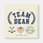 Aimant Team Dean Gilmore Girls Design (Devant)